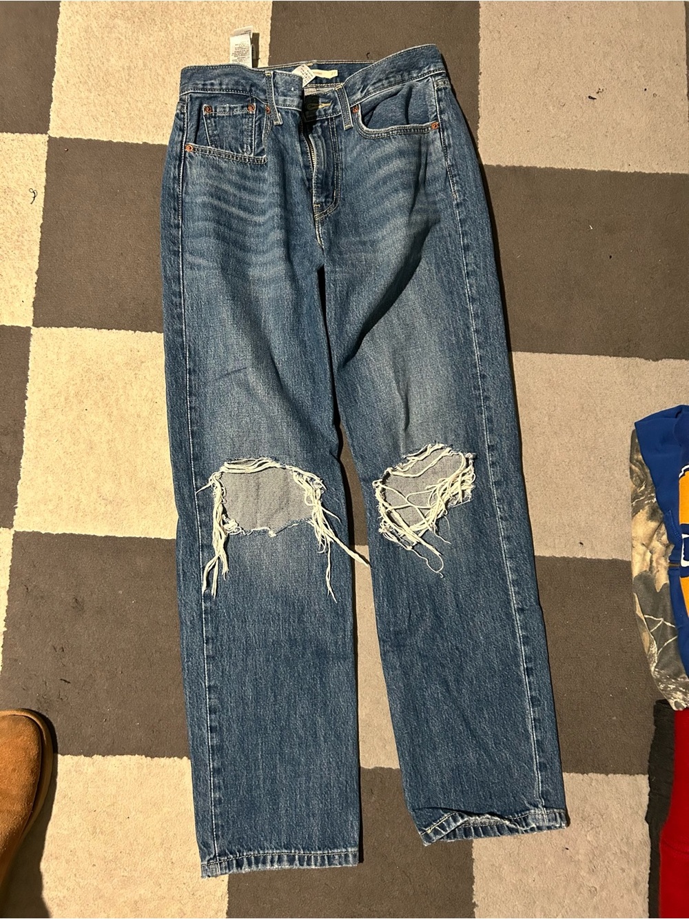 Levi's Low Pro Straight Jeans